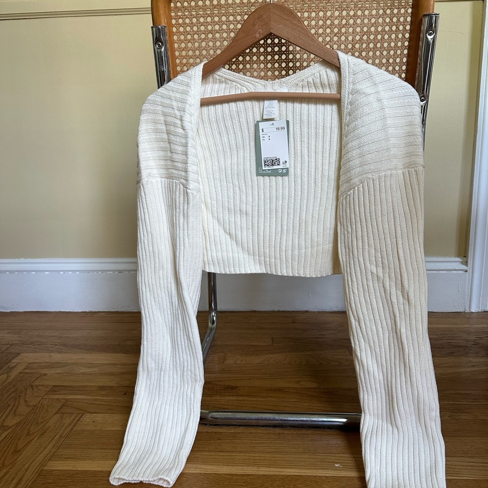 NTW Cream Women's Sweater/Shrug